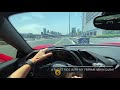 A quick ride with my Ferrari 488 in Dubai (200+ km/h)