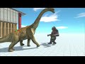 Dinosaurs vs Mutant Primates - Animal Revolt Battle Simulator