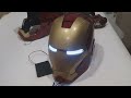 iron man helmet mk 6 ,connection Voice Jarvis sistem