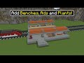 Minecraft: 15+ Train Station Build Hacks!