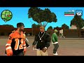 GTA San Andreas en CJ golpeando personas