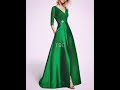 Gorgeous Emerald Green Long Gown Dress Collections 2023 | Amazing Green Dress Ideas For Occasion