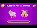 Guess The Animal By Emoji 🐶🐱 Animals Quiz | Monkey Quiz