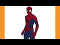 How to Draw SPIDER-MAN (Andrew Garfield) | Spider-Man: No Way Home