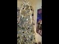 Gold black Brown Christmas tree