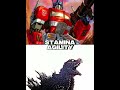 Optimus Prime vs Godzilla In Hell #shorts