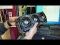 MSI Geforce RTX 3090 unboxing