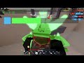 Playing like @BaconIsCloned  in Roblox BedWars