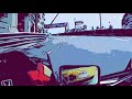 Senna Driving in Monaco in Animated Style