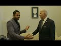 President Biden Gives Kal Penn an Oval Office Tour | The Daily Show