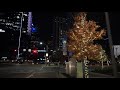 Dallas, Texas - 4K HDR -  Join me on this relaxing night drive as we drive downtown. [ASMR]