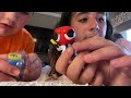 Unboxing, rainbow, friends, action figures with my sister ￼