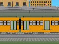 A train animation with the Neverita song meme