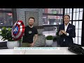 YouTuber @hacksmith shows off his Iron Man helmet, Captain America Shield & more | Your Morning