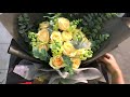 Guide one-sided bouquets to Korean style | flower bouquet long