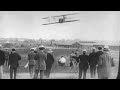 Orville Wright, Wilbur Wright, Original Footage!!! First Flight Mlitary Airplane 1909