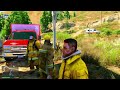 GTA 5 - Stealing All Fire Department Emergency Vehicles with Franklin!