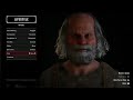 How to make Uncle's face frome in Red Dead Online