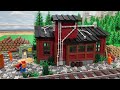 Sägewerk mit Zuganbindung! - Bau einer Lego Stadt Teil 312.