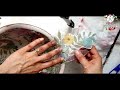 How to do reverse decoupage on glass bowl or plate. Decoupage on glass plate.