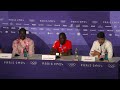 EMMANUEL WANYONYI WINS OLYMPIC 800M GOLD IN 1:41.19, AROP SILVER, 4 UNDER 1:42 | PRESS CONFERENCE