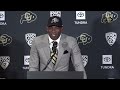 Colorado Athletics Press Conference