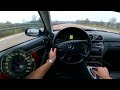 Mercedes Benz CLK 270 CDI W209 170HP | German Autobahn | 0-100 km/h | Test Drive