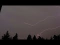 Severe Thunderstorms in Southern Finland -  MCS, Shelf Cloud, Downbursts, Evening Anvils, 22-23.6