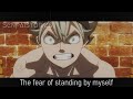 DON'T YOU GIVE UP YET! - Black Clover - Anime Motivational Speech Video - [AMV]