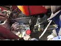 Zetor 3511 - Připojení manometru tlaku oleje