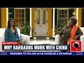 Barbados PM shuts down BBC reporter over working with China