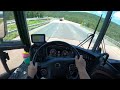 POV Bus Drive: Cruising the Hills of I-68 with two MCI J4500s
