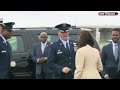 VP Kamala Harris lands in Houston ahead of speech at American Federation of Teachers Convention