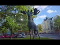 Lahti Walk: City Centre, October 2023, Finland [4K] #slowtv