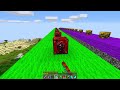 Carrera de Lucky Blocks de DEADPOOL Y WOLVERINE en Minecraft