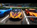 Gta 5 - Stealing Luxury Modified Lamborghini Cars With Cristiano Ronaldo! (Real Life Cars #62)