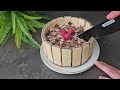 WITHOUT COOKING! Ice cream cake with only 3 ingredients! chocolate wafer cake 🍫 in 5 minutes!