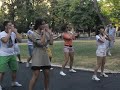 AIESEC Serbia Belgrade - flashmob at students park in belgrade