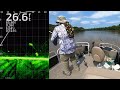 Fishing for BIG Catfish with Live Bait!!!  Full-Screen LiveScope Footage Throughout!!!  Trip #11