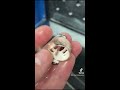 Casting a rose gold ring from Bluecast XOne 3D Print