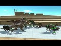 Escape From Hill Giant - Last Survivor - Zigzag Course | Animal Revolt Battle Simulator