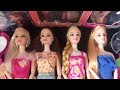 9.39 minutes satisfying with unboxing modern barbie dolls/hello kitty fashion make up playset/ASMR