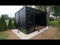 Builds Pergolas/Garden Gazebo with Adjustable Blinds