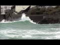 Saint-Malo Grande Marée 2014 Vagues Bretagne Springflut Tide Marea huge waves