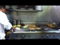 Insane cook at the local diner.