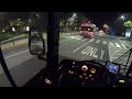 POV Night Bus Drive: '16 Gillig Advantage on Shuttle-UM's 104 College Park Metro