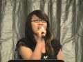 Me singing at the 2010 WLCA talent showw :3