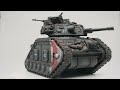 Kitbashing A DEATH KORPS OF KRIEG Leman Russ Tank