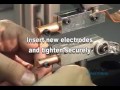 AMADA WELD TECH | Change Electrodes for Resistance Spot Welding