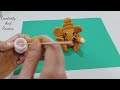 How to make Ganesha Idol with turmeric powder at home / Easy way to making of Turmeric Ganesh idol